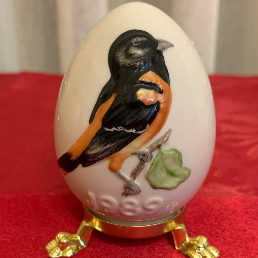 1989 Twelfth Edition Goebel Egg - Starling